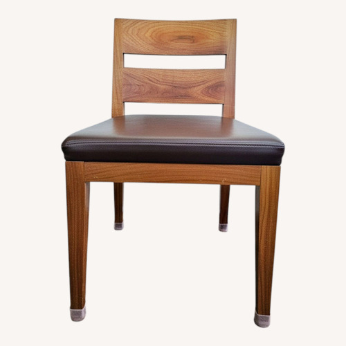 Used Dark Brown Wood Dining Chairs for sale on AptDeco
