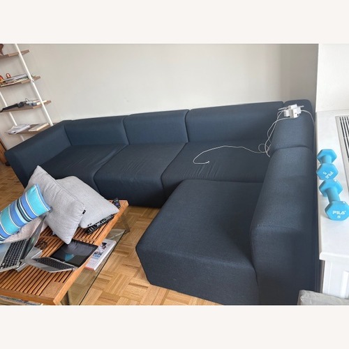 Used Hay Mags Fabric 3+ Piece Sectional for sale on AptDeco