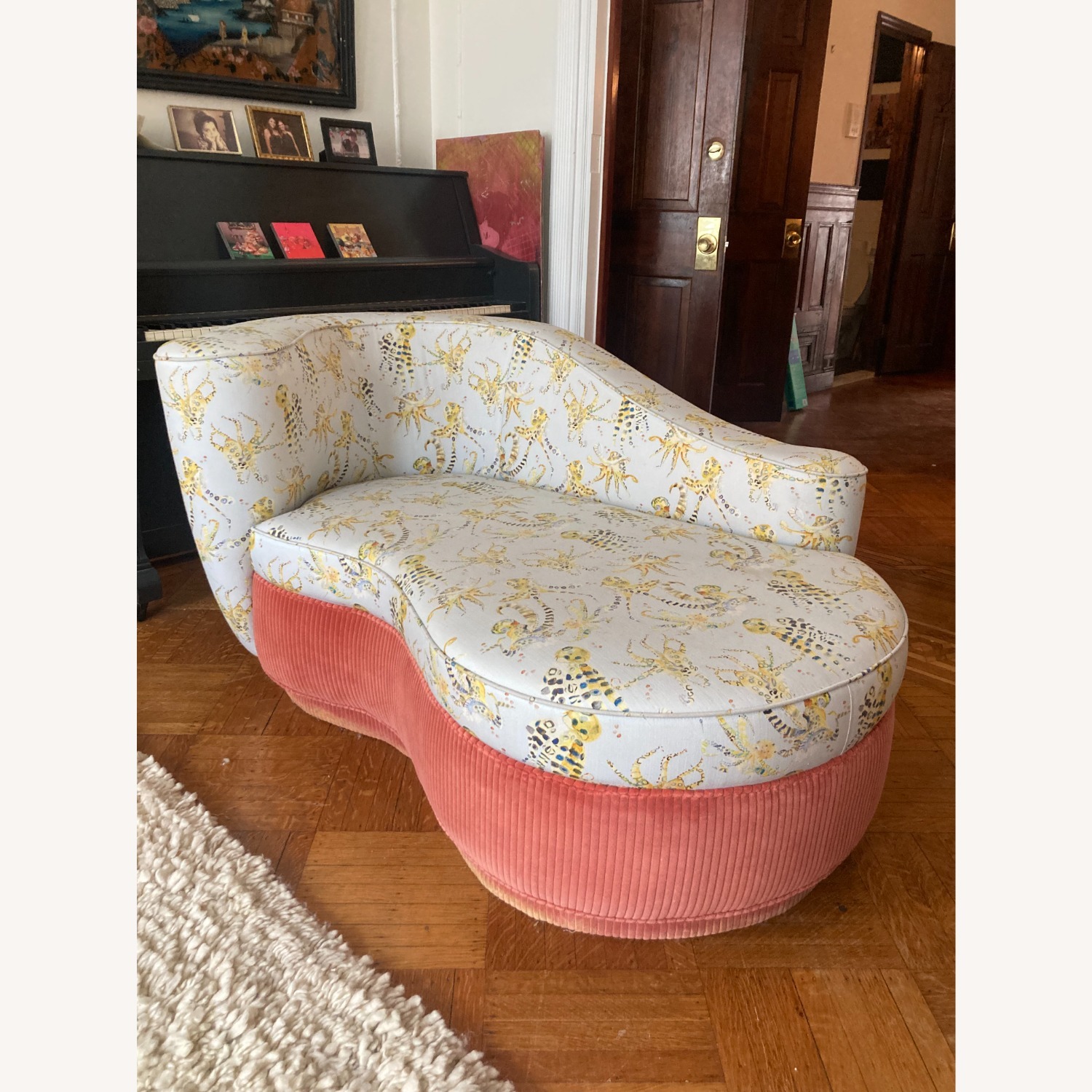 Vladimir Kagan Style Chaise Lounge - image-2