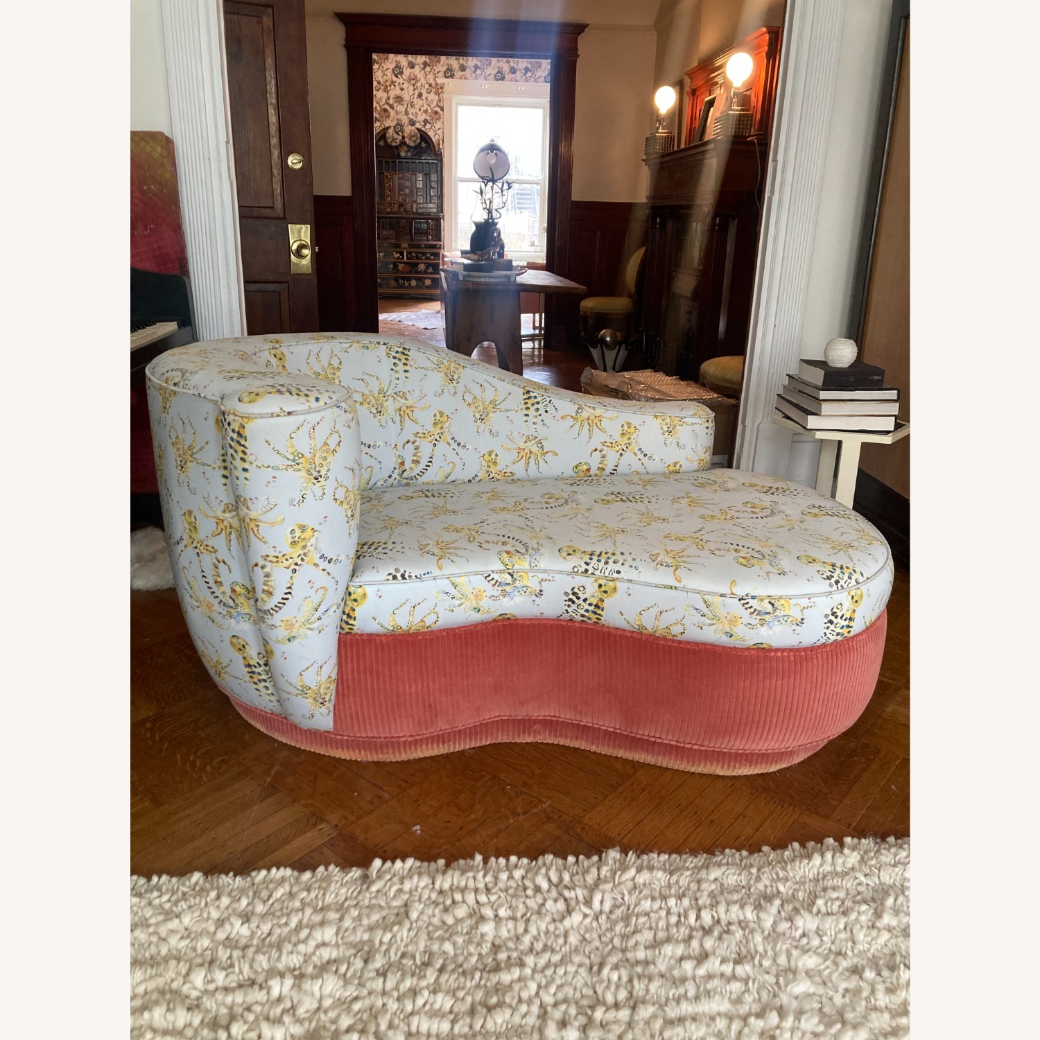 Vladimir Kagan Style Chaise Lounge - image-1