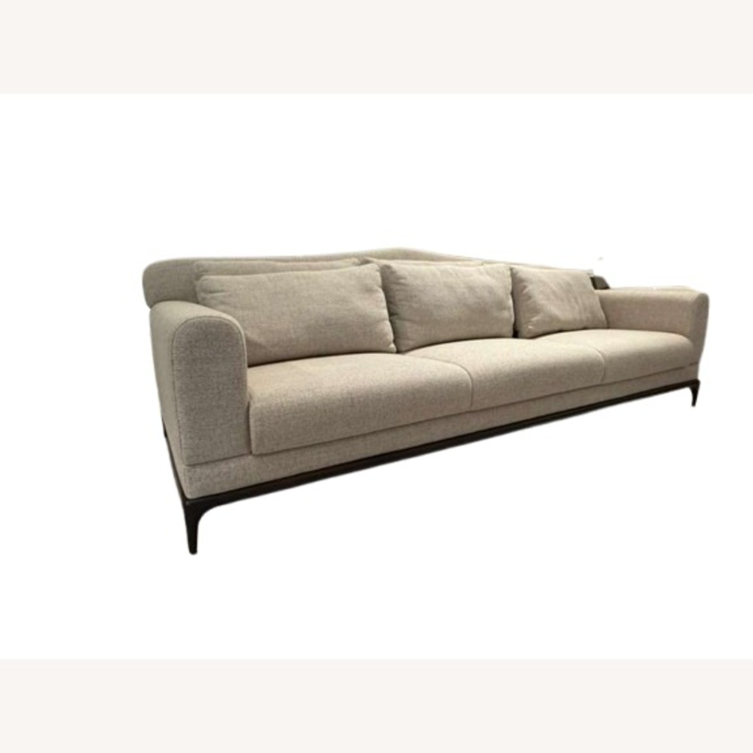 Lazzoni Luna Natural Fabric 3+ Seater Sofa - image-4
