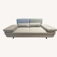 Lazzoni Mony Natural Fabric 2 Seater Sofa