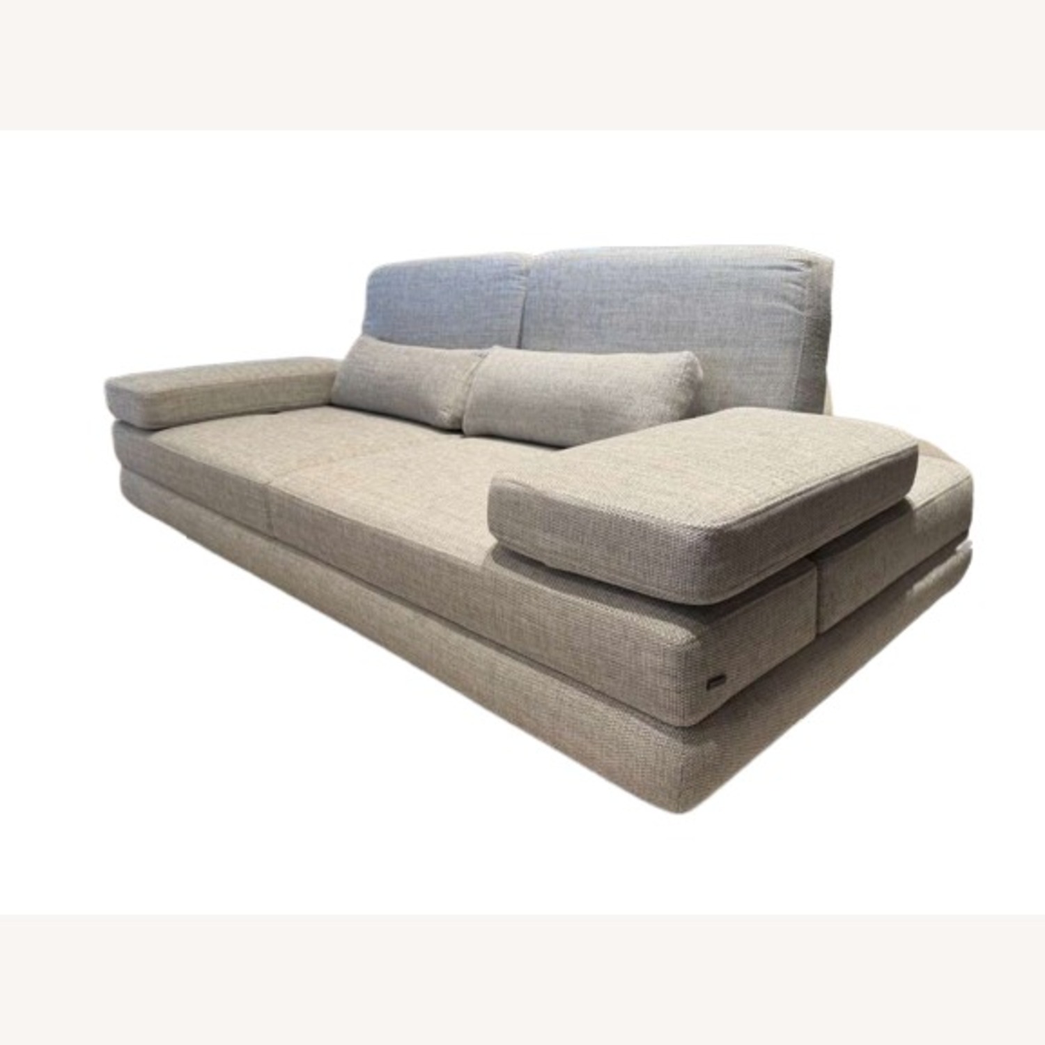 Lazzoni Mony Natural Fabric 2 Seater Sofa - image-4