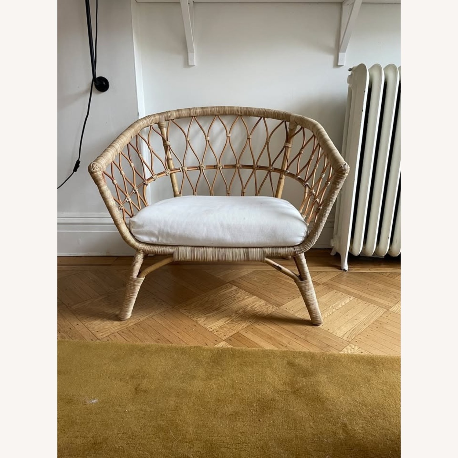 IKEA Natural Bamboo Accent Chair - image-2