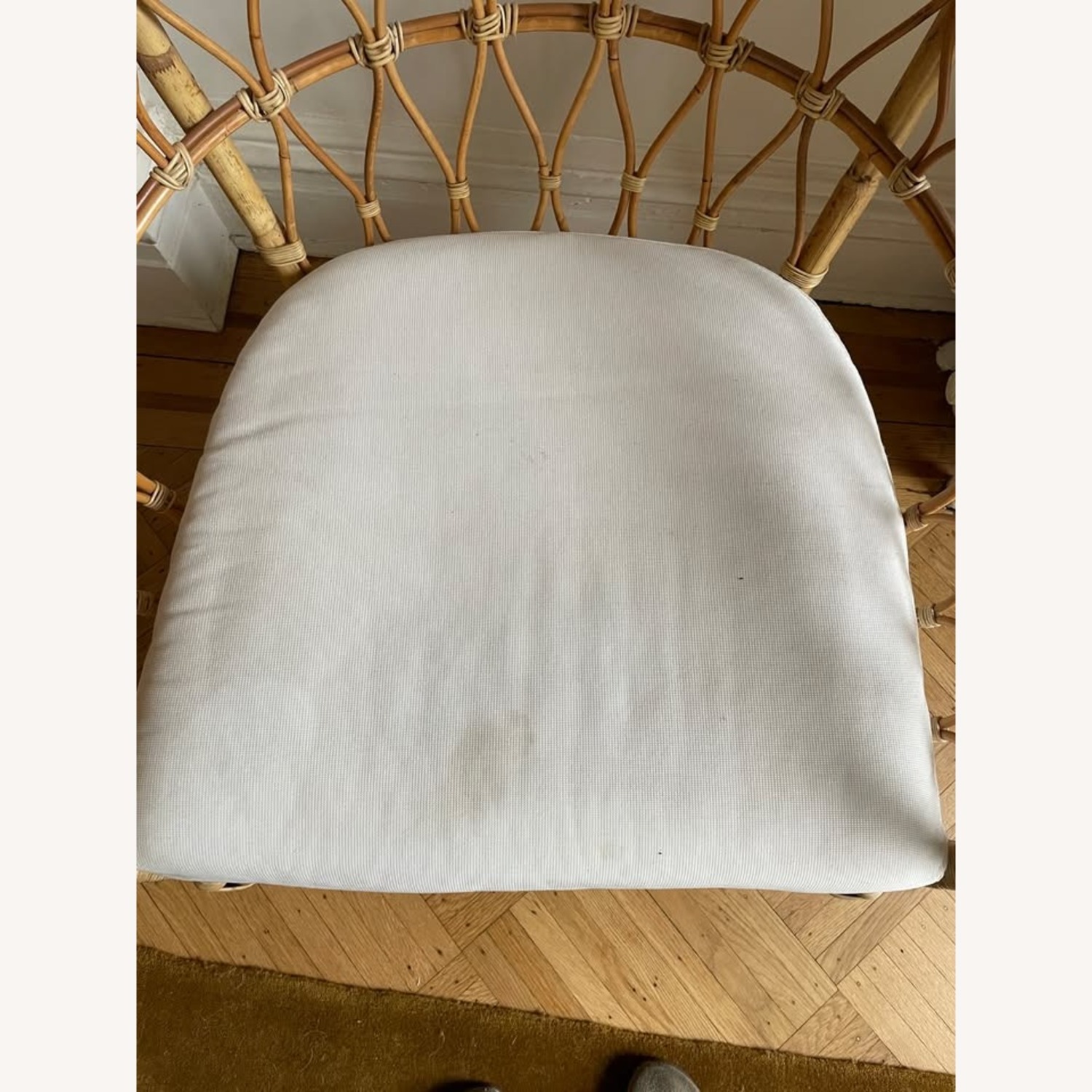 IKEA Natural Bamboo Accent Chair - image-4