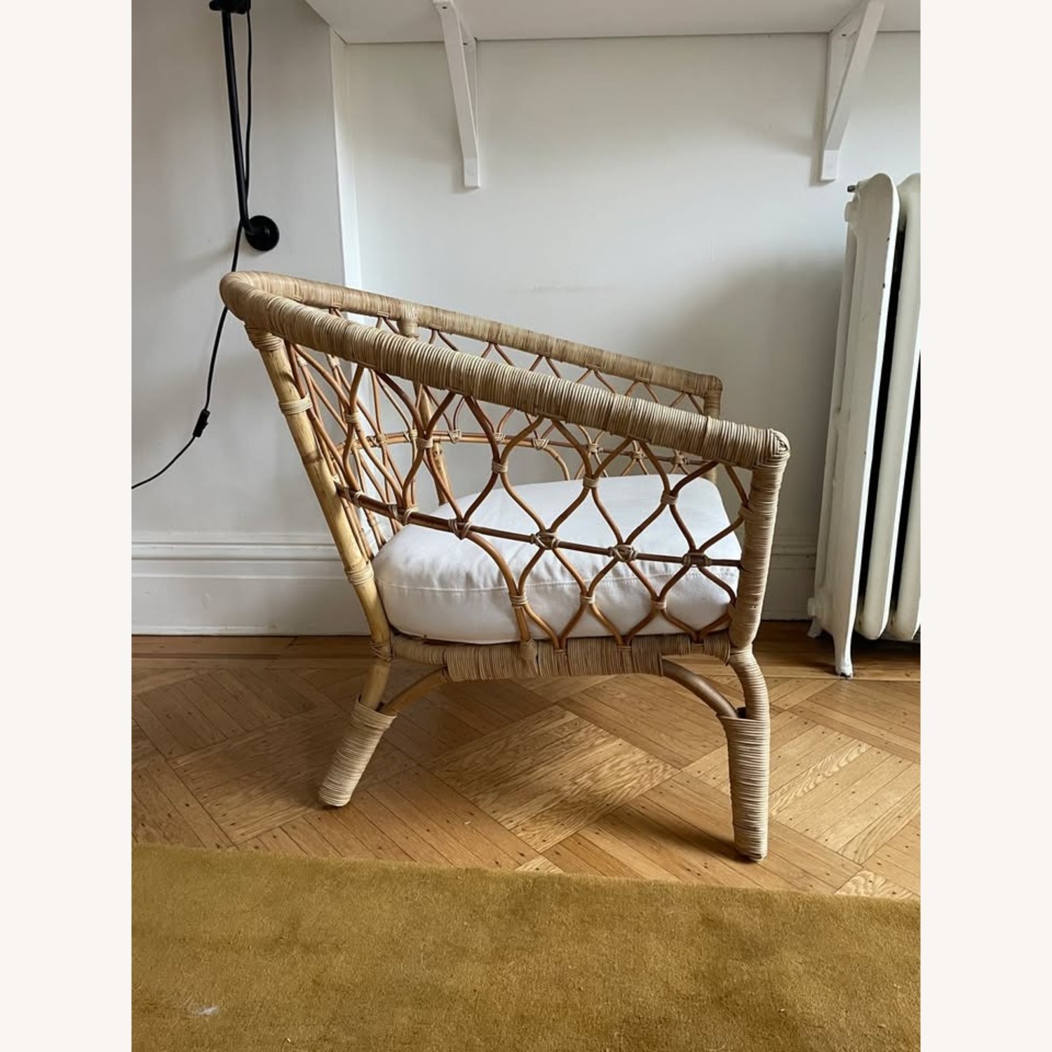 IKEA Natural Bamboo Accent Chair - image-3