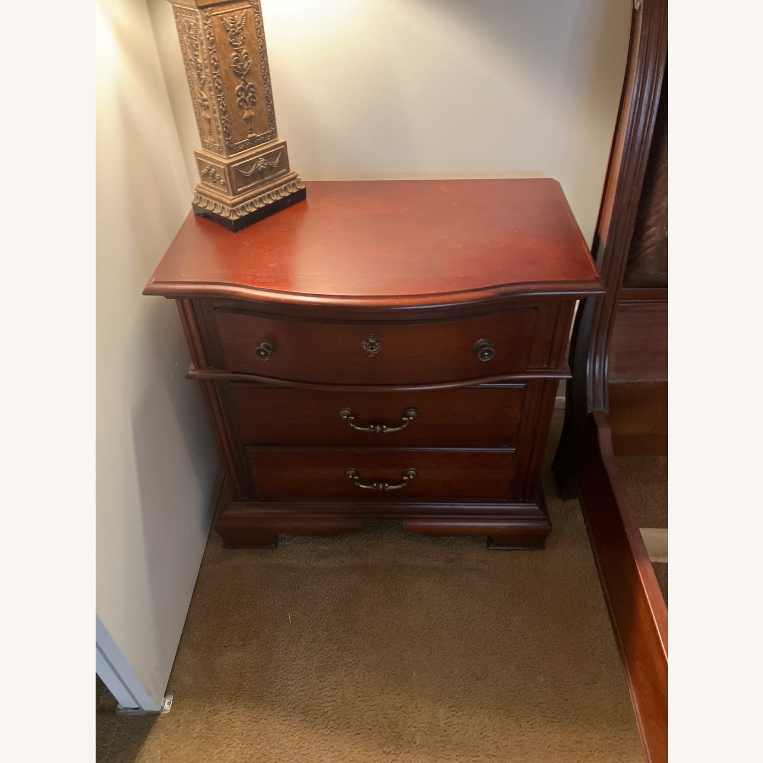 Bassett Dark Brown Nightstand - image-2