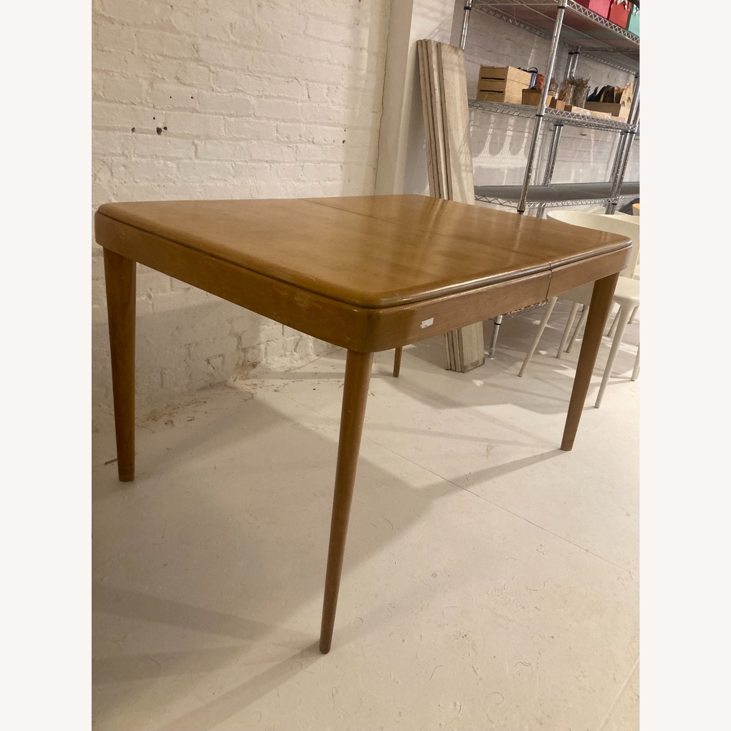 Heywood Wakefield Natural Dining Table - image-5