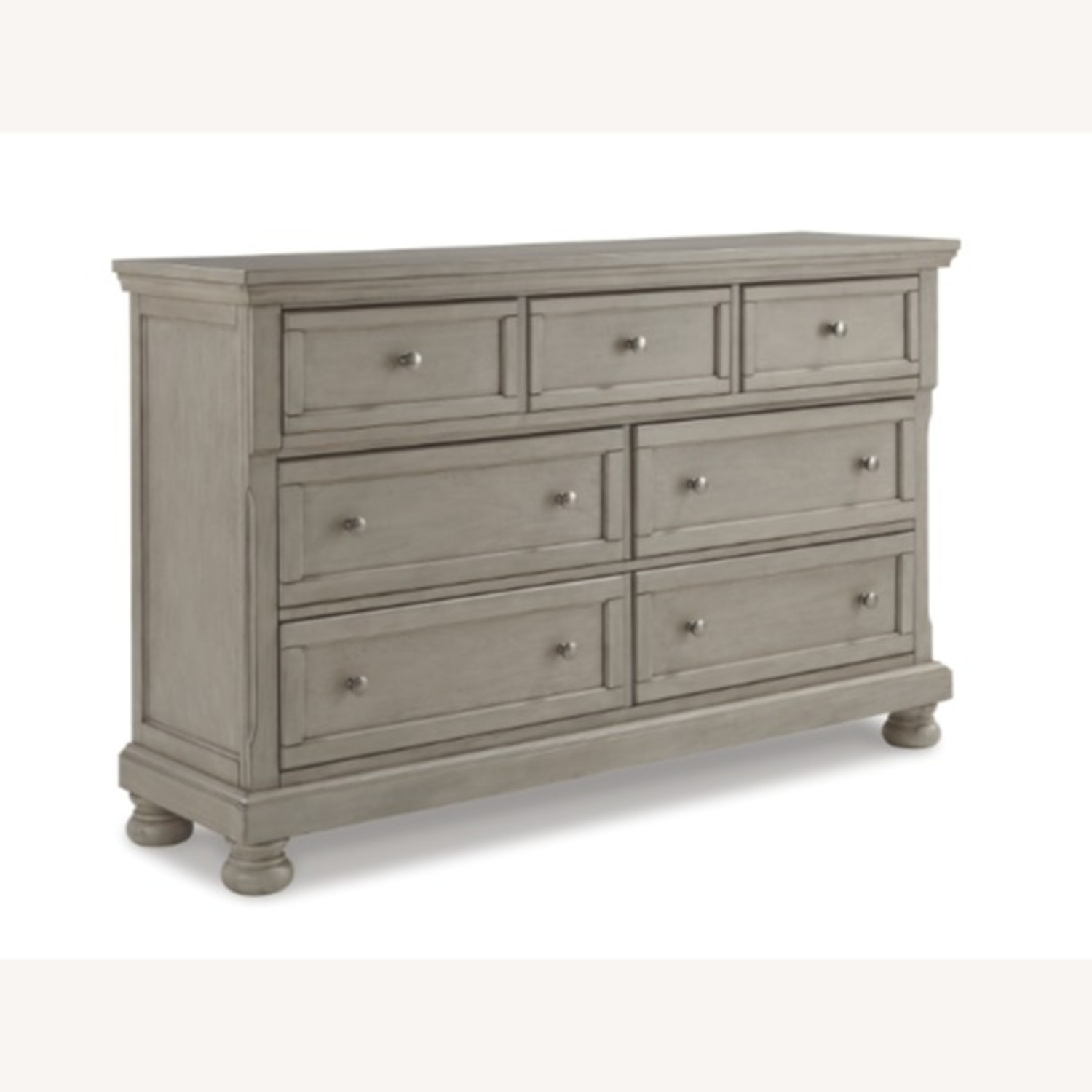 Ashley Furniture Lettner Light Gray Wood Dresser - image-6
