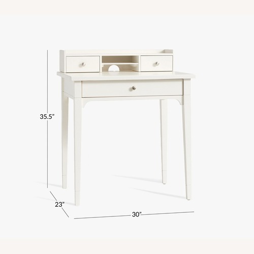 Used Pottery Barn Kids Morgan Simple Desk & Hutch for sale on AptDeco