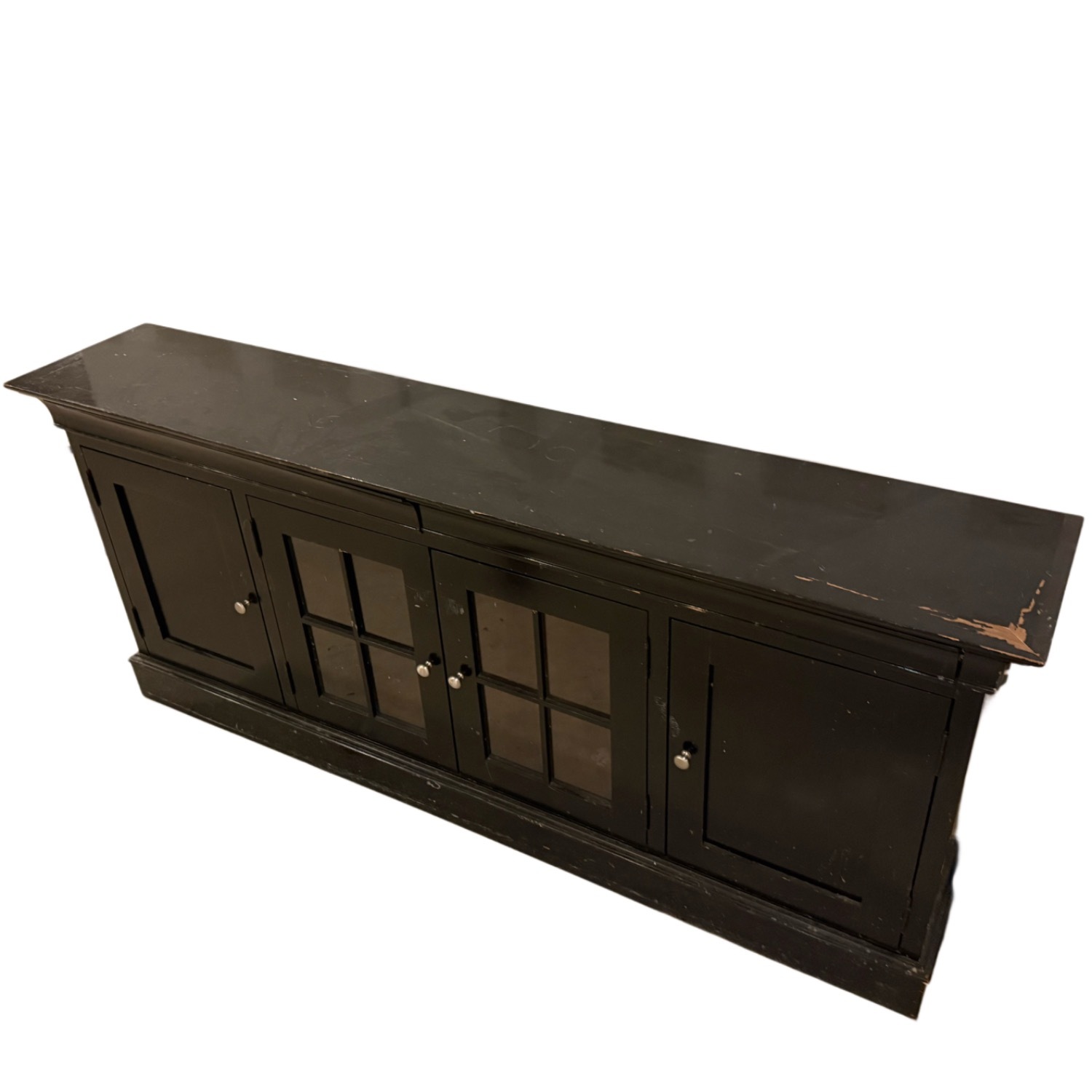 Uproar Home Dark Brown Wood Sideboard - image-2