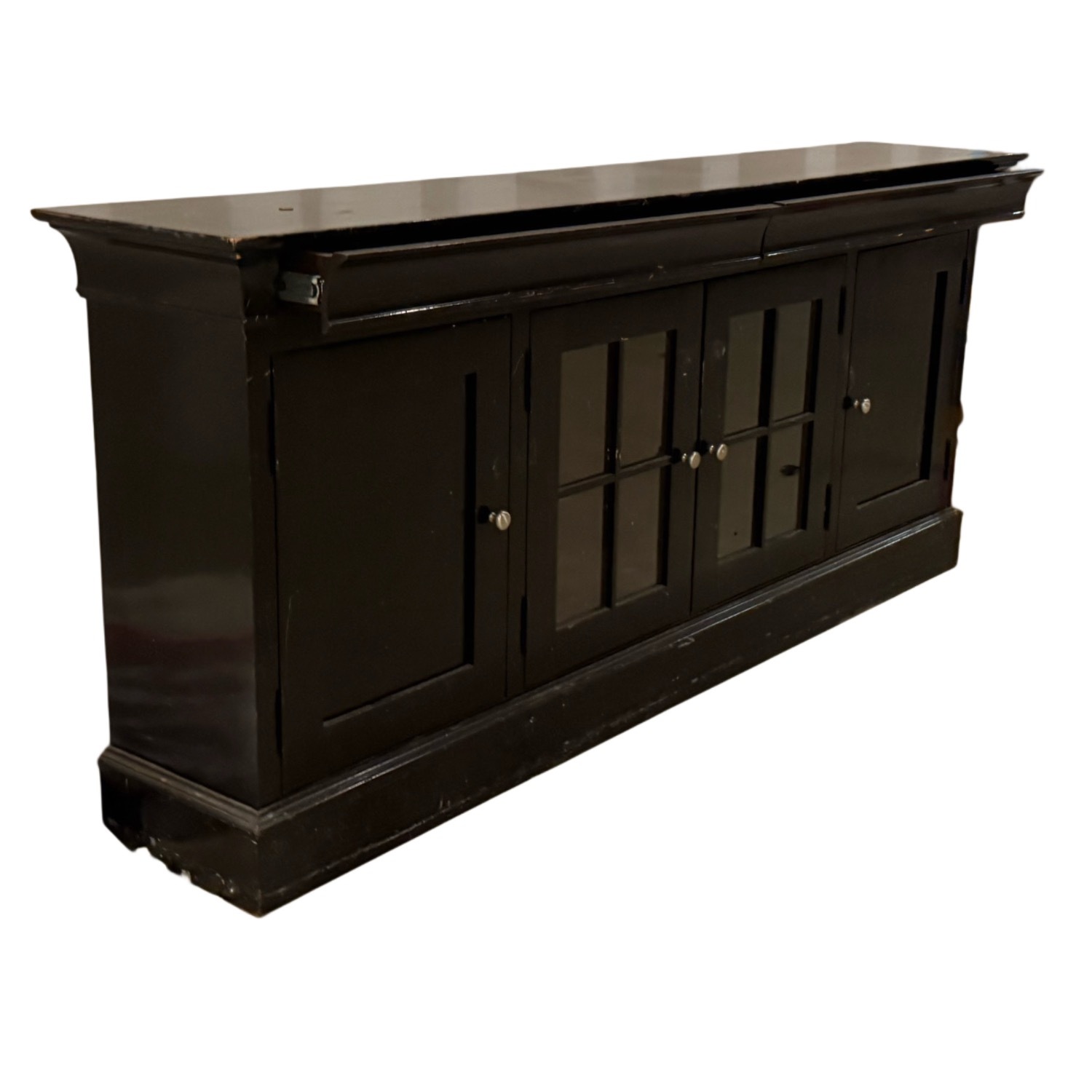 Uproar Home Dark Brown Wood Sideboard - image-8