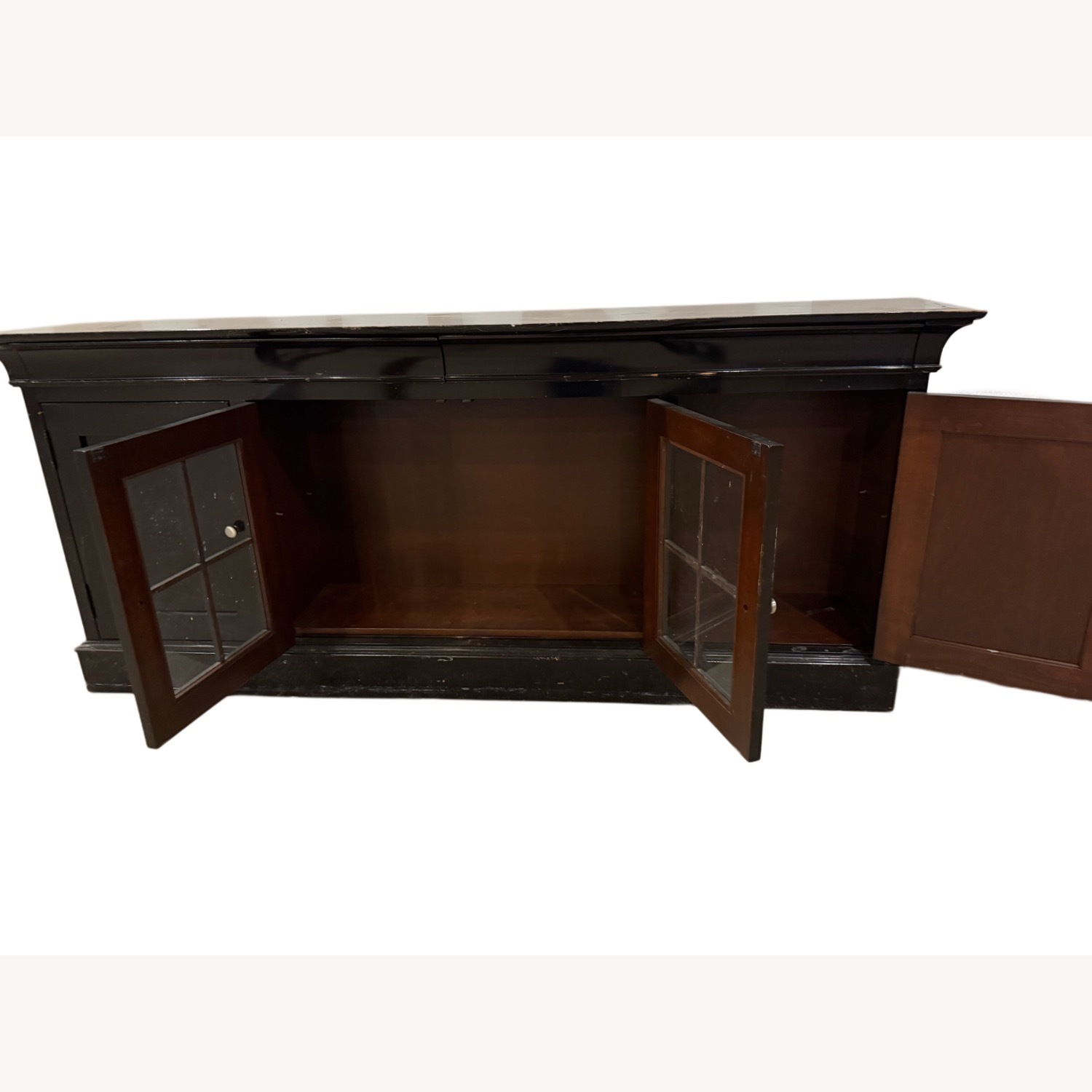 Uproar Home Dark Brown Wood Sideboard - image-5