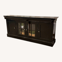 Uproar Home Dark Brown Wood Sideboard