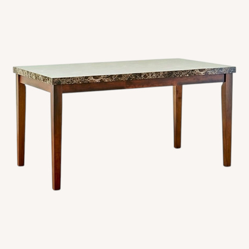 Used Dark Brown Dining Table for sale on AptDeco