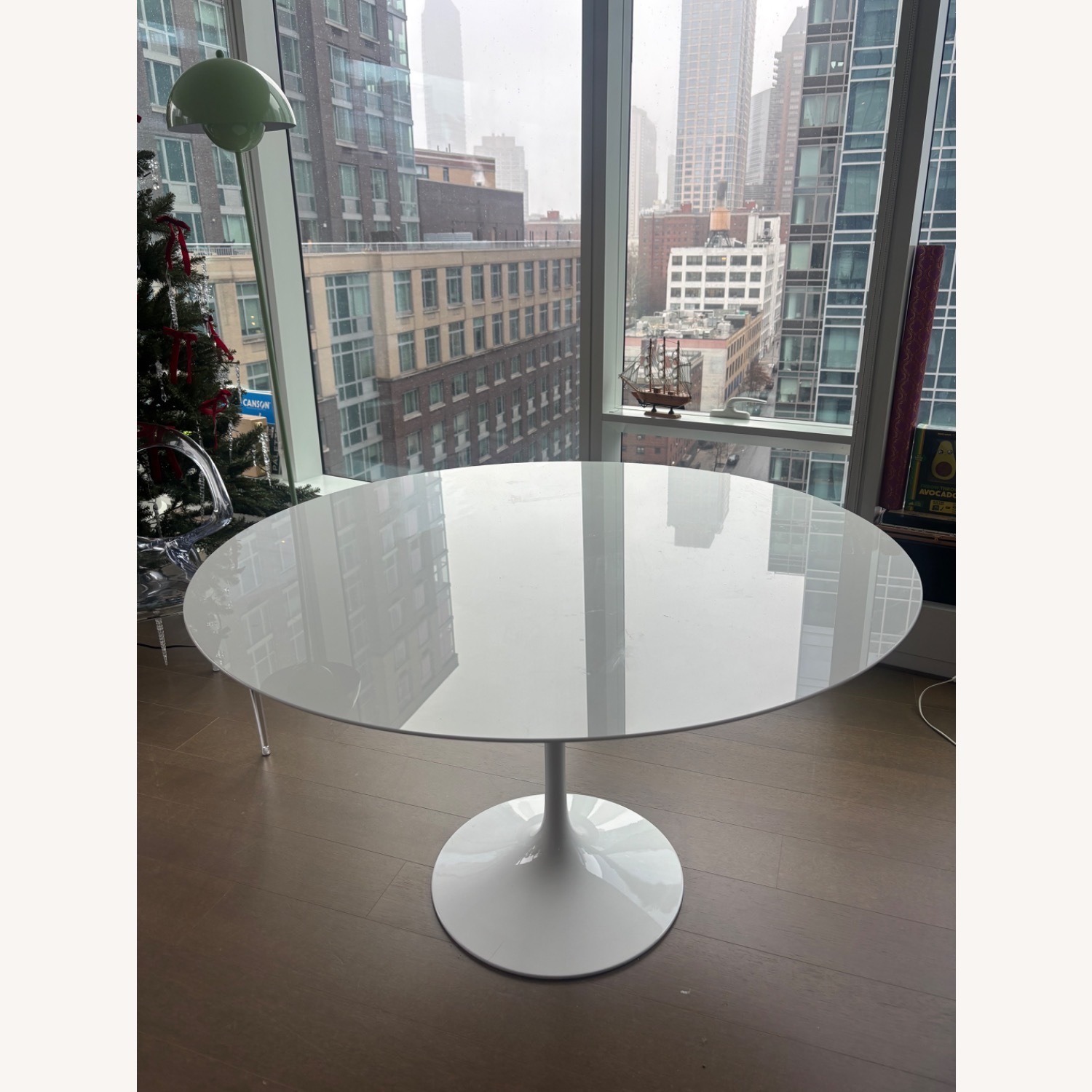 Authentic Knoll Tulip Dining Table - image-1