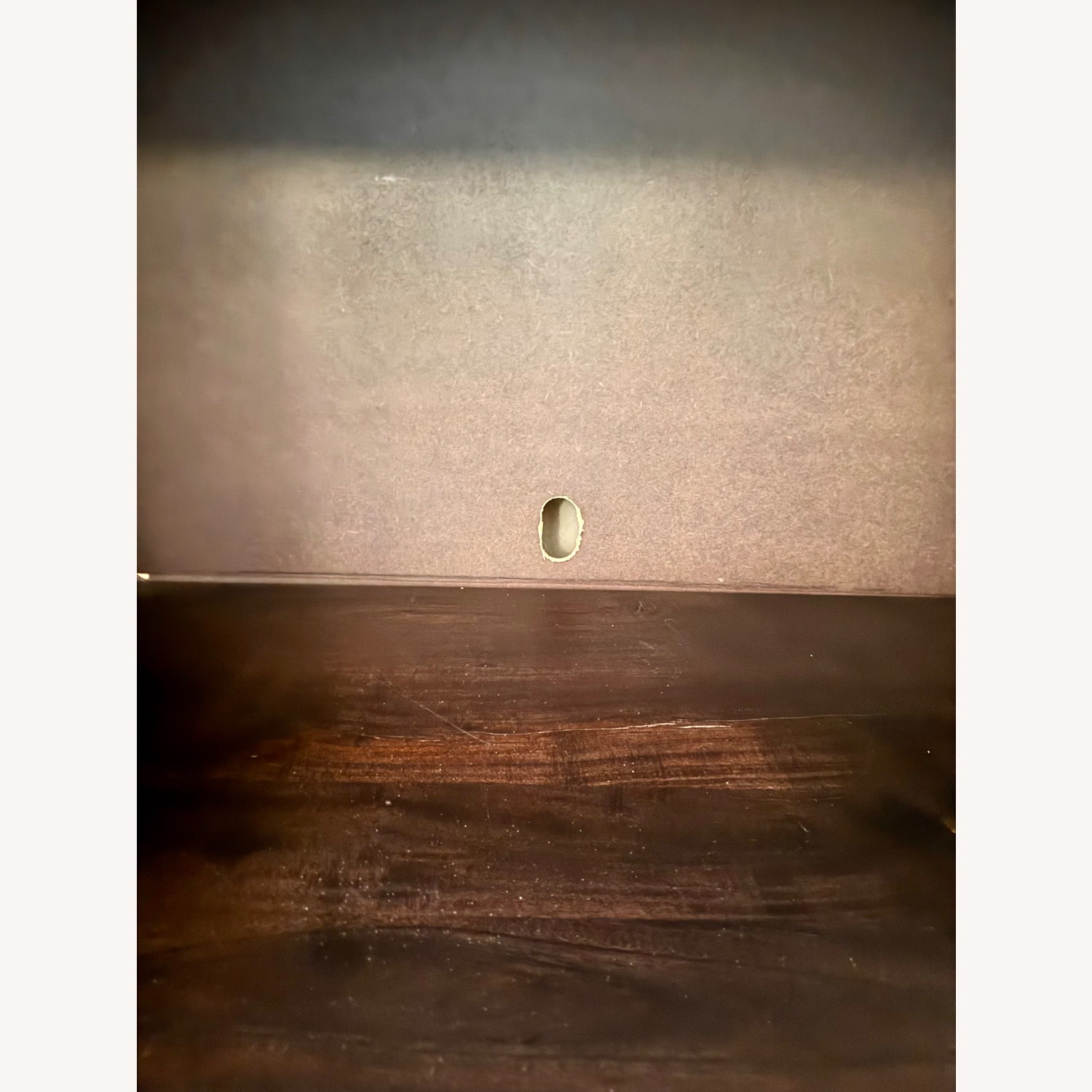 Burke Décor Black Wood Armoire - image-6