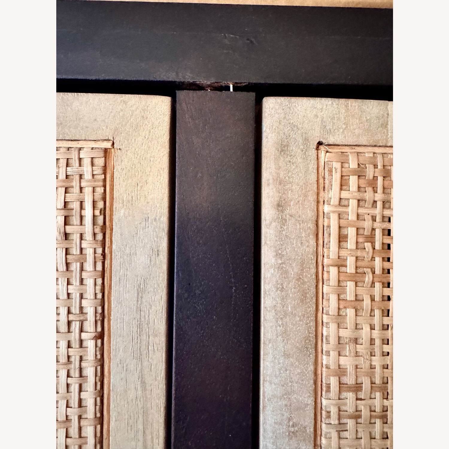 Burke Décor Black Wood Armoire - image-10