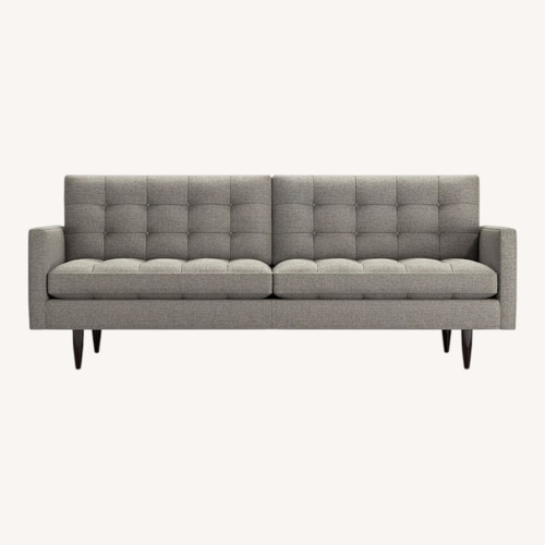 Used Crate & Barrel Gray Petrie Sofa for sale on AptDeco