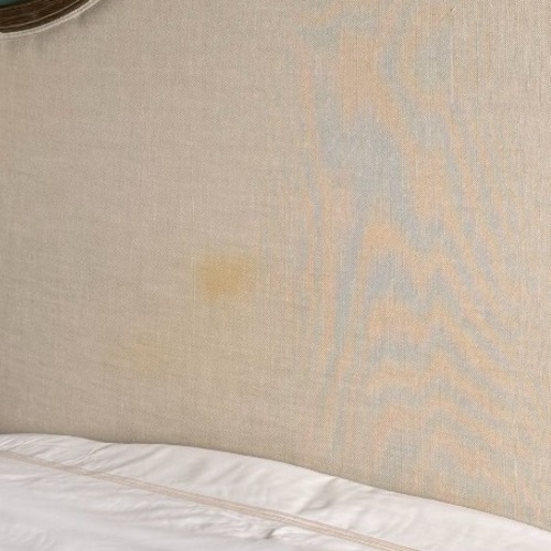 Used Restoration Hardware French Contemporary Fabric Panel Bed for sale on AptDeco