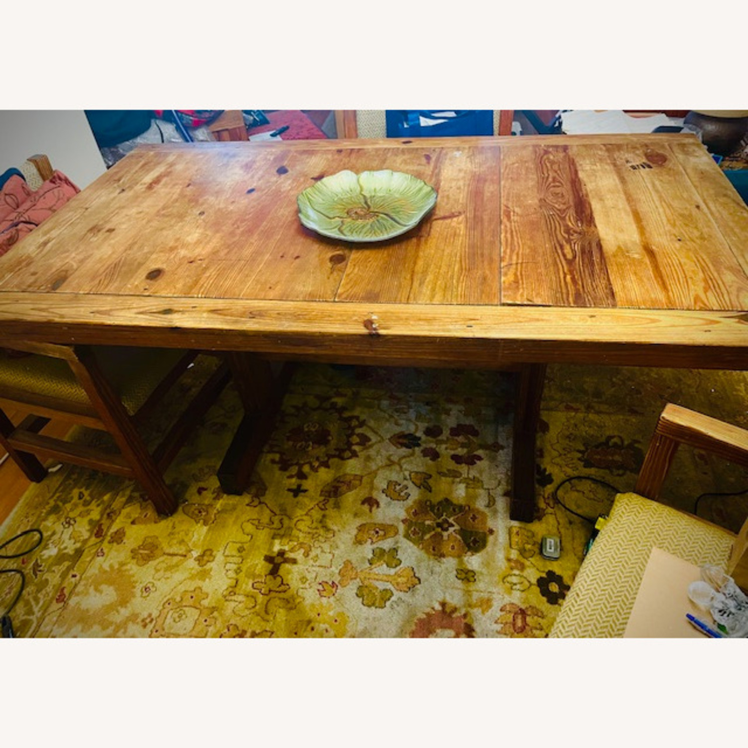 This End Up Dark Brown Wood Dining Sets - image-1