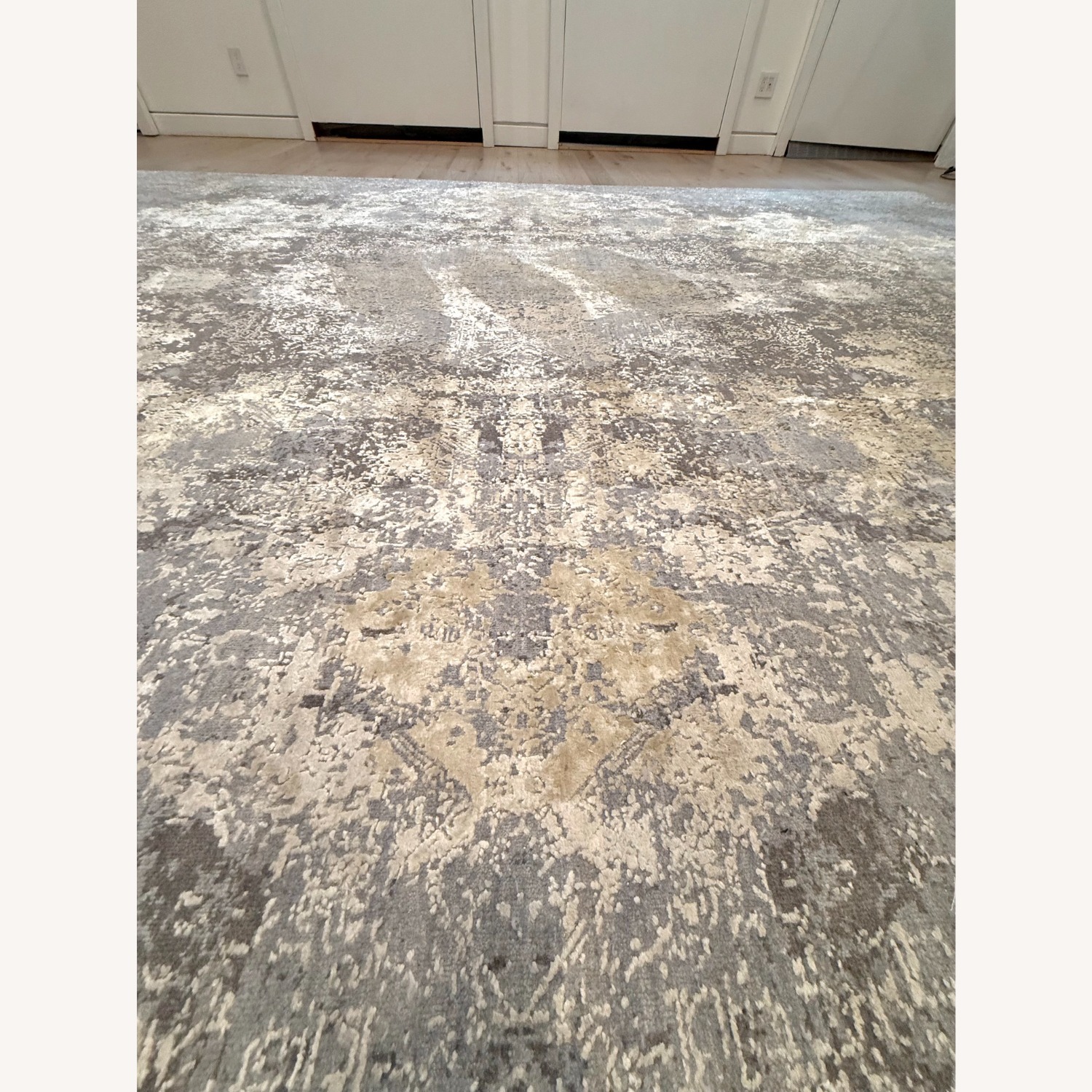 Restoration Hardware Kirmani Wool & Silk Hand-Knotted Rug 10X14 - image-2