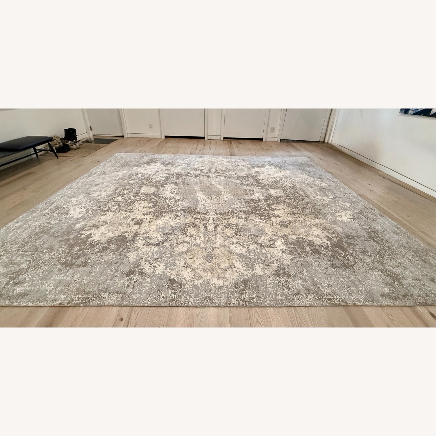 Restoration Hardware Kirmani Wool & Silk Hand-Knotted Rug 10X14 - image-3