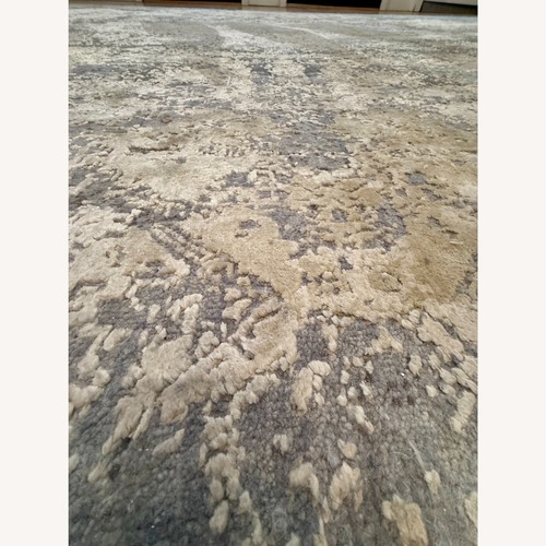 Used Restoration Hardware Kirmani Wool & Silk Hand-Knotted Rug 10X14 for sale on AptDeco