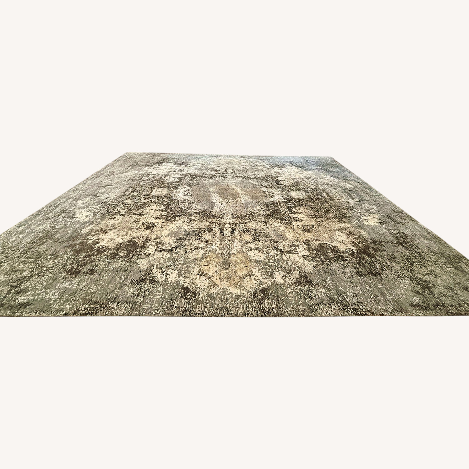 Restoration Hardware Kirmani Wool & Silk Hand-Knotted Rug 10X14 - image-0