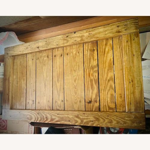 Used This End Up Dark Brown Coffee Table for sale on AptDeco