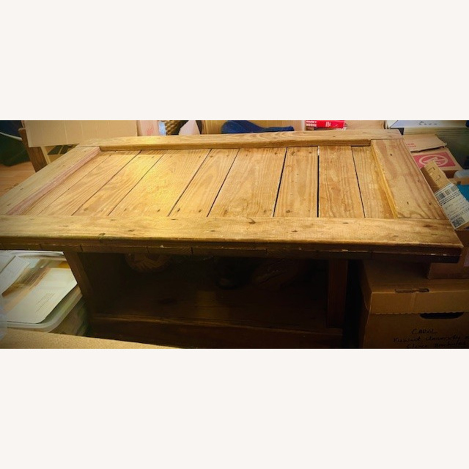 This End Up Dark Brown Coffee Table - image-3