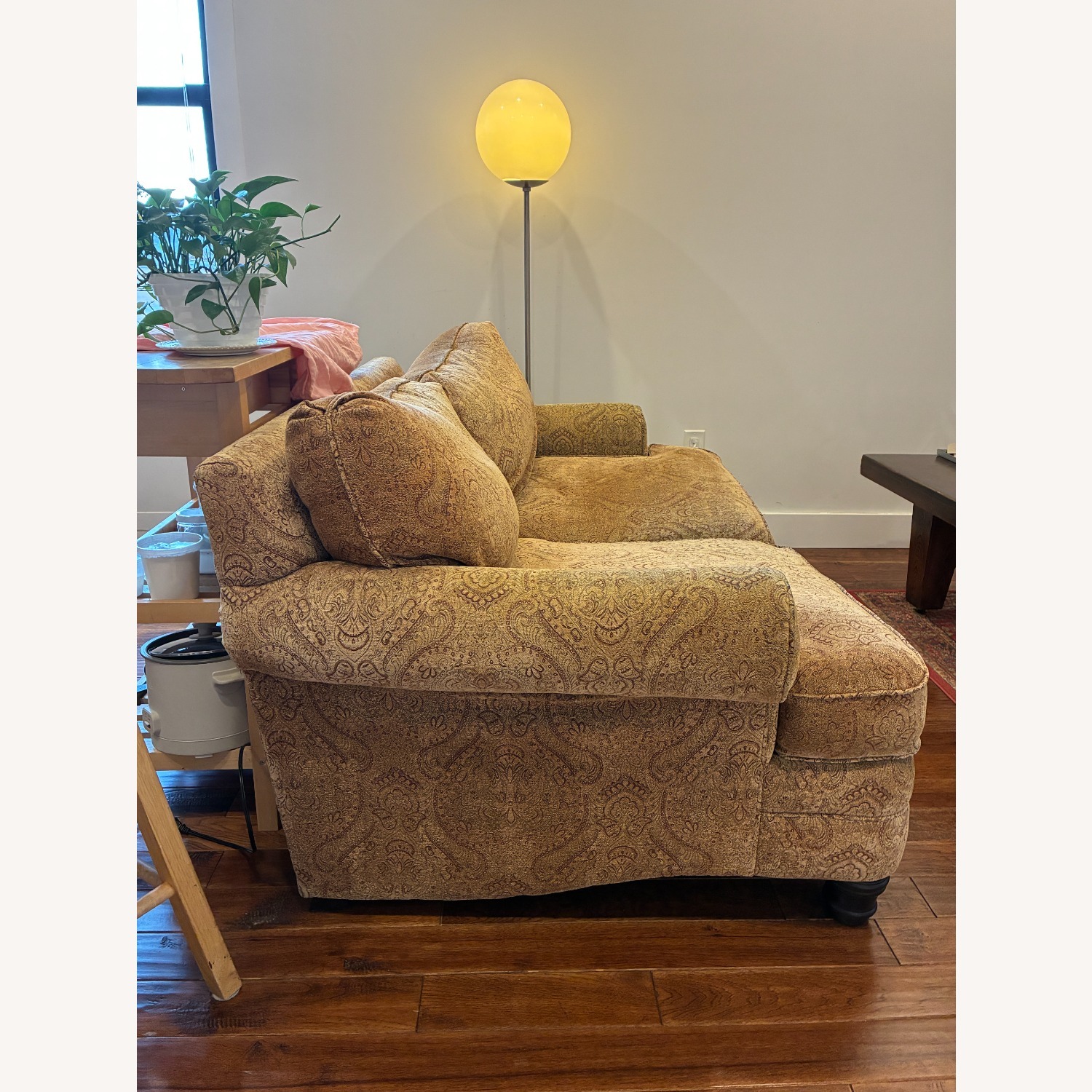 Vintage Sofa with Unique Print  59"  - image-3