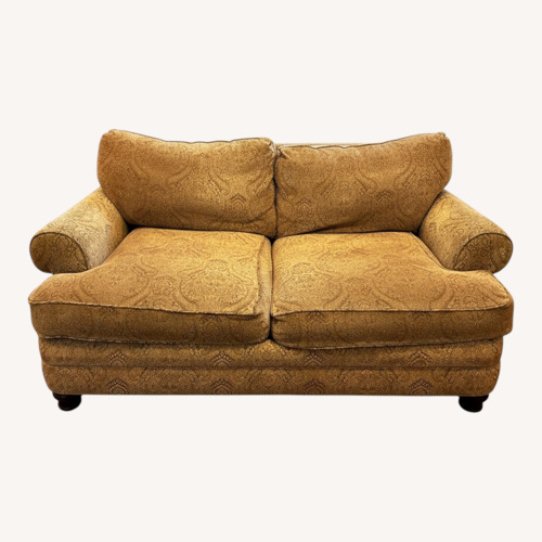 Used Vintage Sofa with Unique Print  59"  for sale on AptDeco