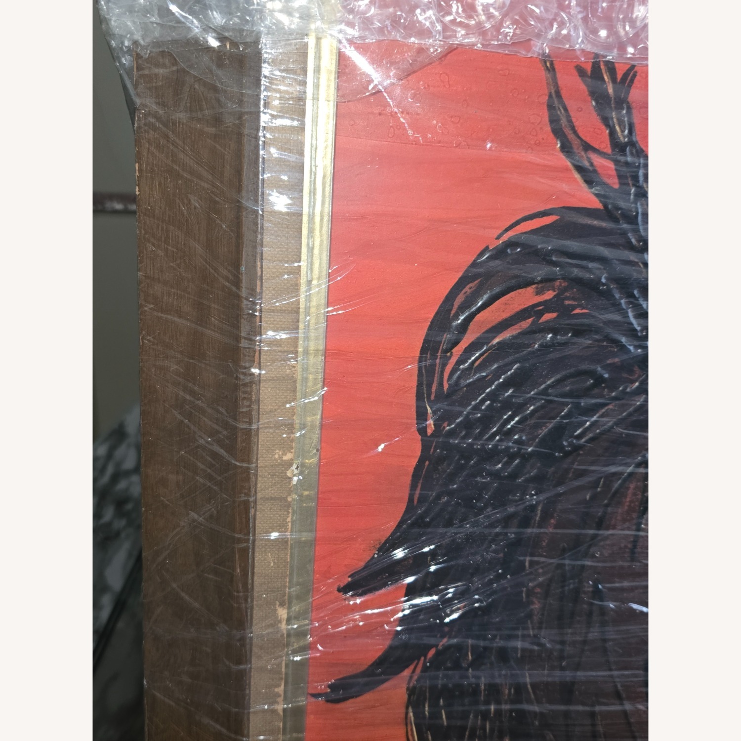 Vintage/Antique Lee Reynolds Burr Wood Wall Art - image-8