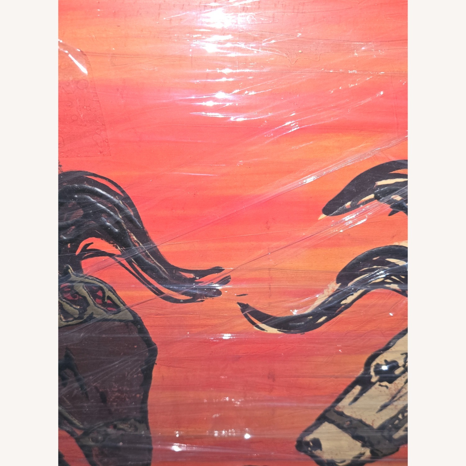 Vintage/Antique Lee Reynolds Burr Wood Wall Art - image-9