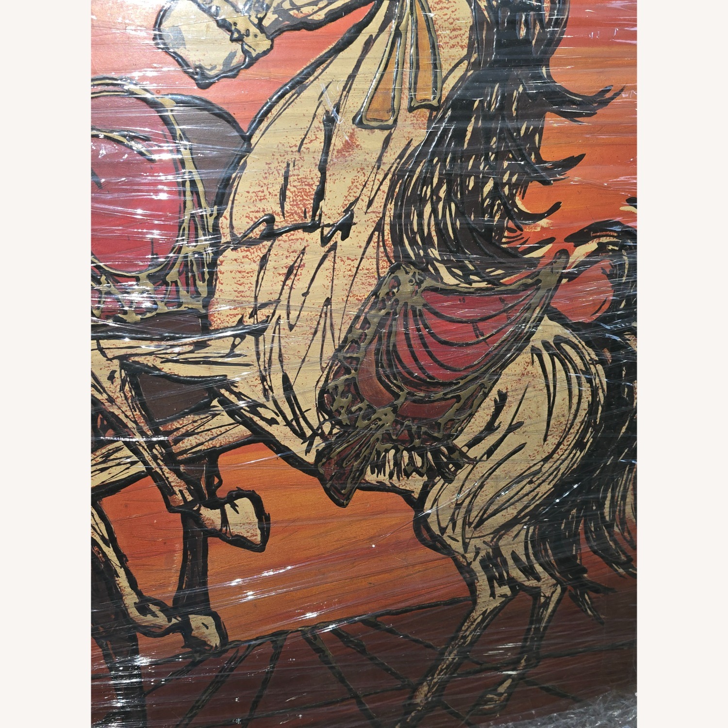 Vintage/Antique Lee Reynolds Burr Wood Wall Art - image-12