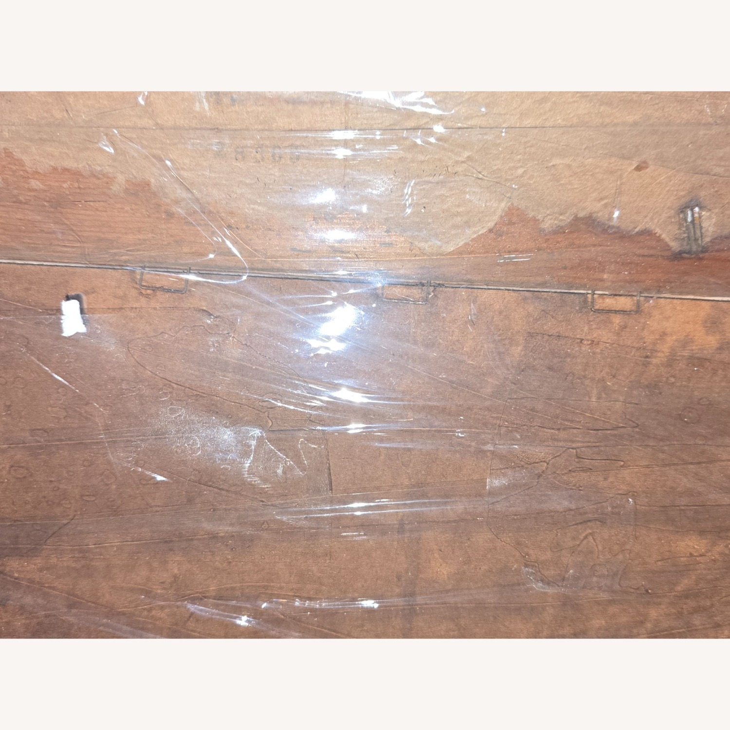 Vintage/Antique Lee Reynolds Burr Wood Wall Art - image-5