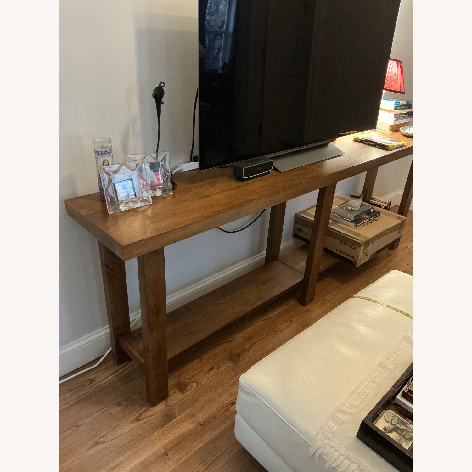 Pottery Barn Reed Console - image-4