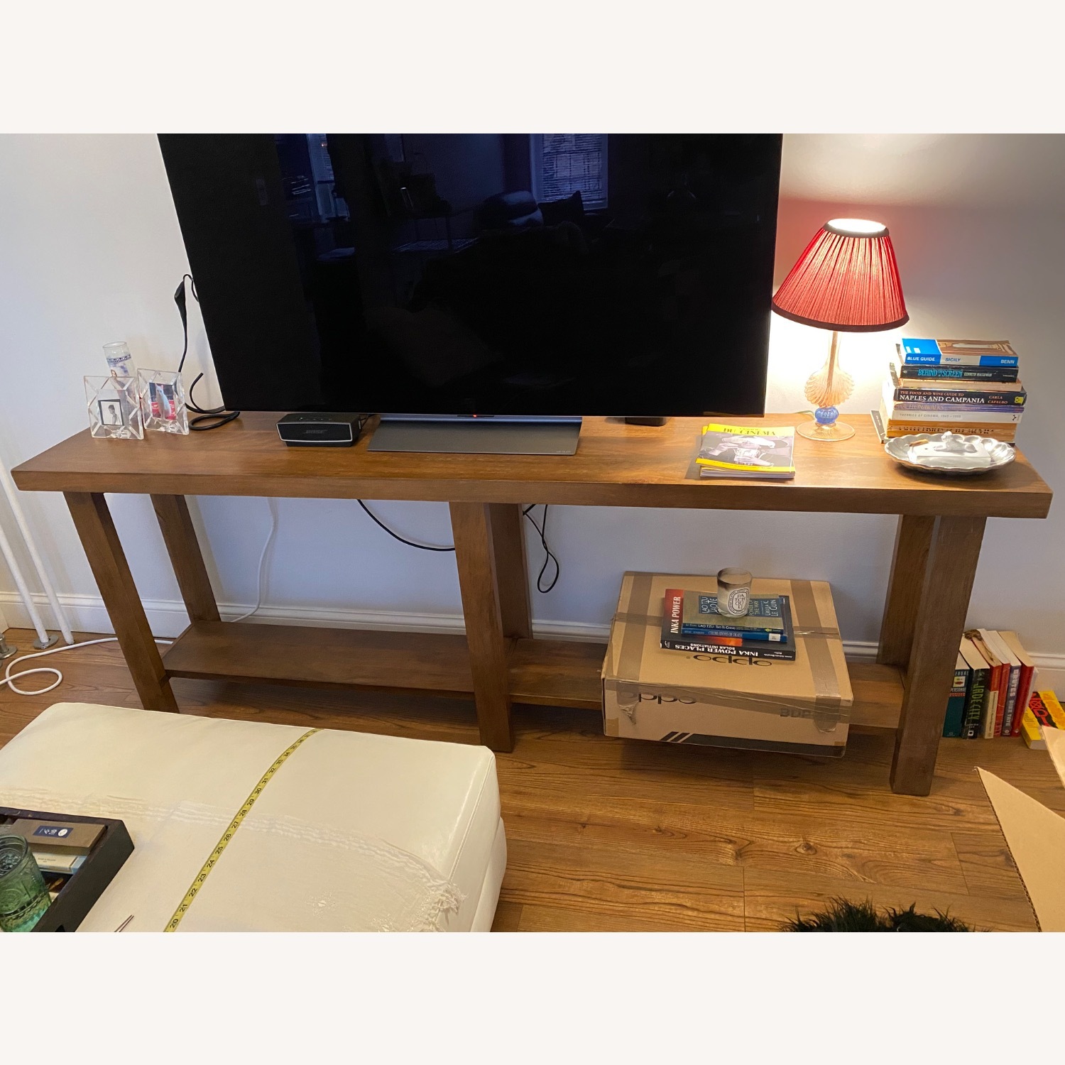 Pottery Barn Reed Console - image-2