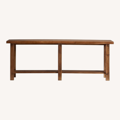Used Pottery Barn Reed Console for sale on AptDeco