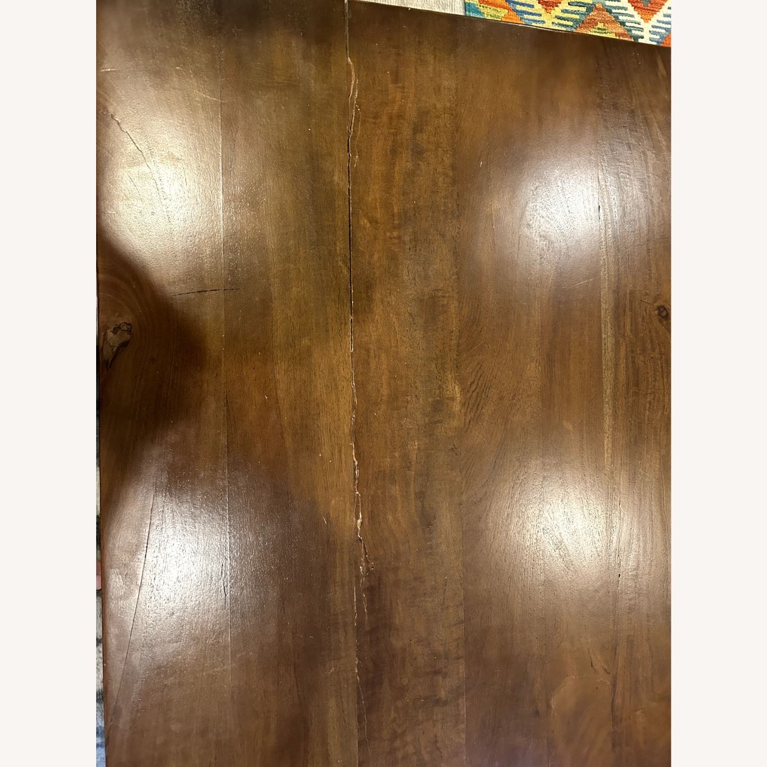 Pottery Barn Parkview Dark Brown Square Coffee Table  - image-4