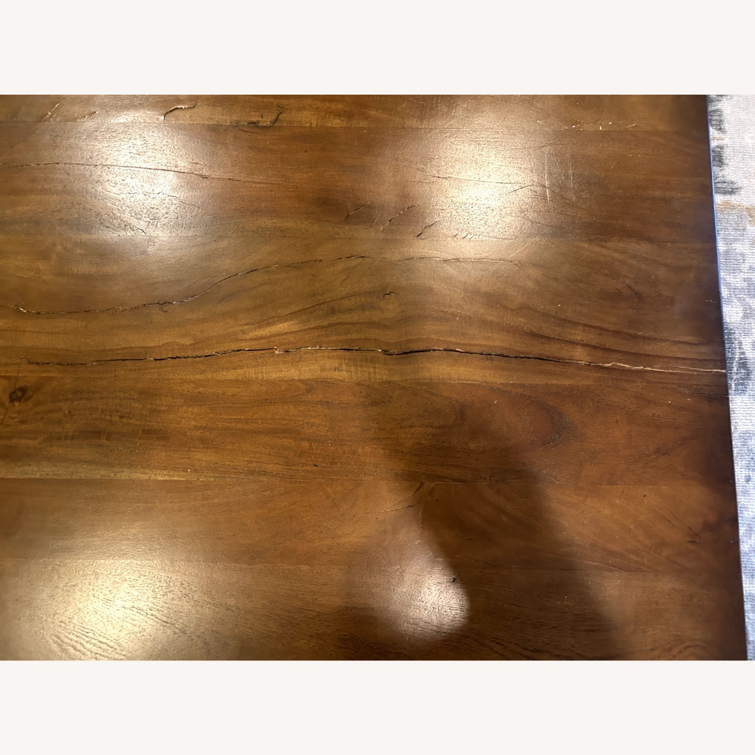 Pottery Barn Parkview Dark Brown Square Coffee Table  - image-5