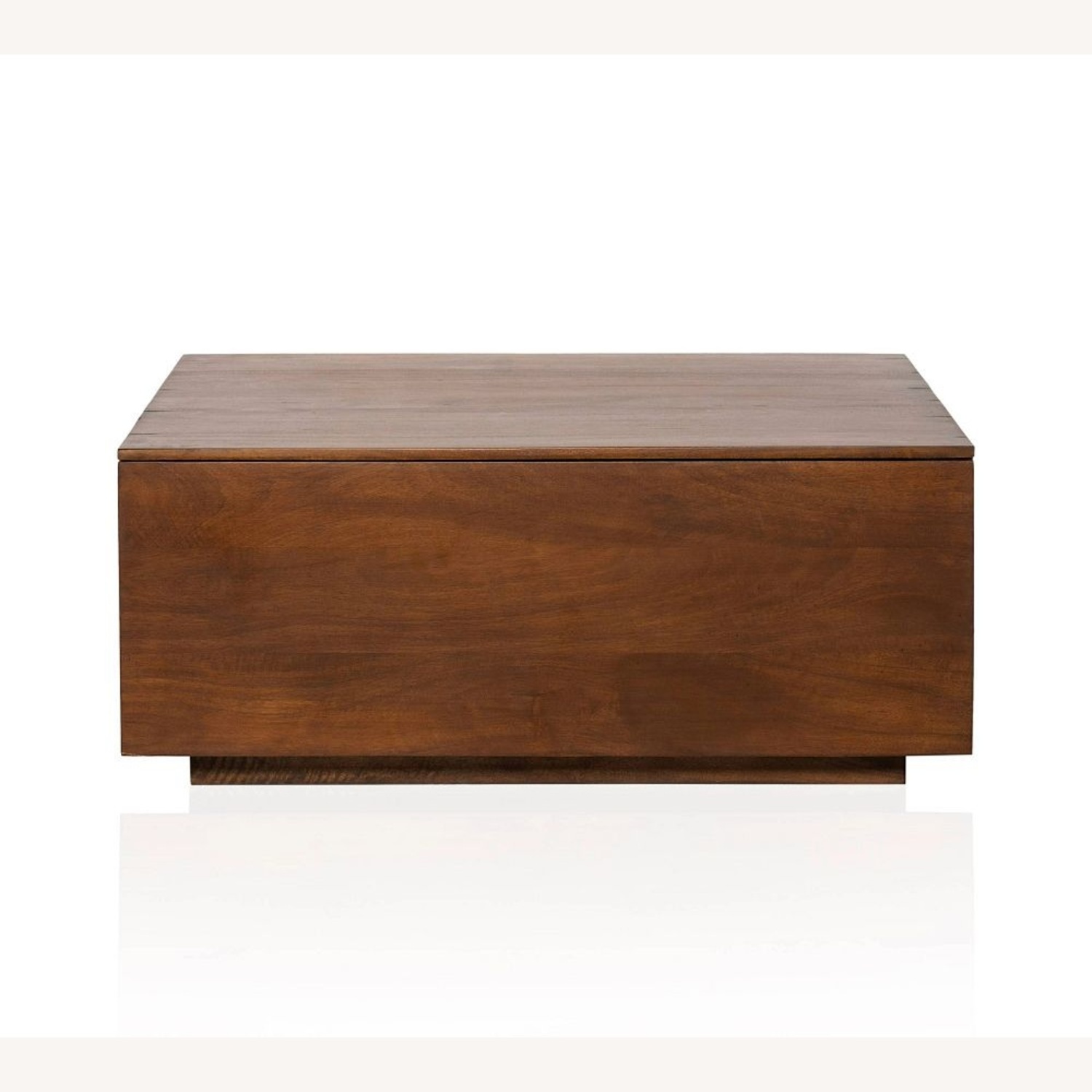 Pottery Barn Parkview Dark Brown Square Coffee Table  - image-7