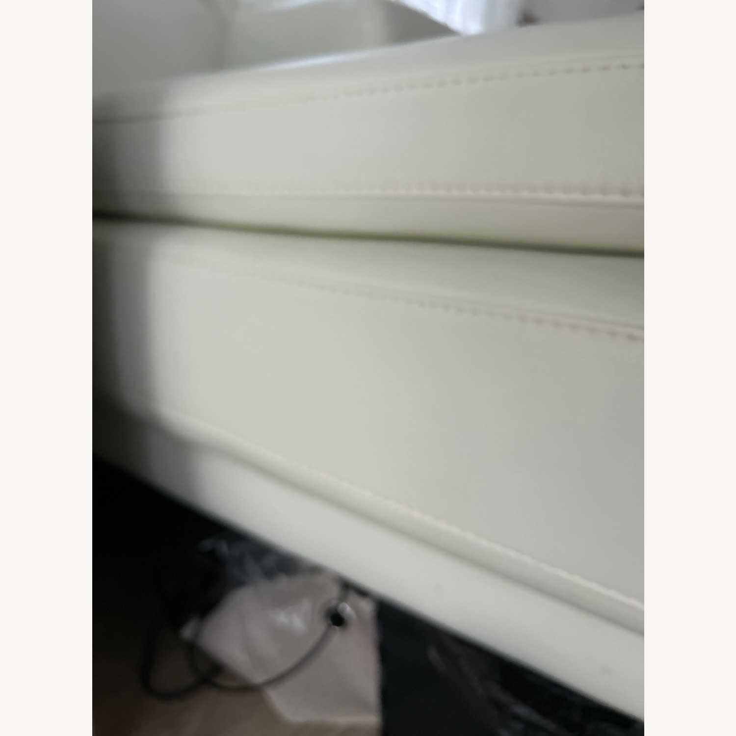 Bob's Discount Furniture White 2 Seater Sofa - image-3