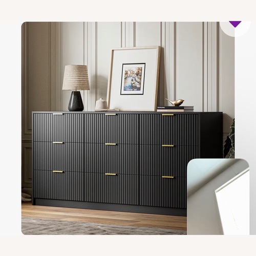 Used Amazon Black Dresser for sale on AptDeco