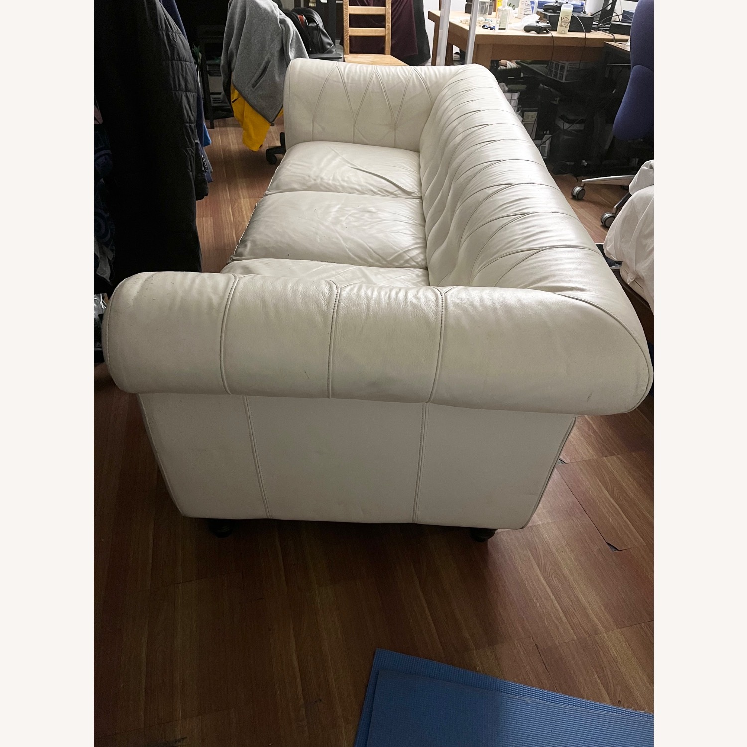 Natural Leather 3+ Seater Sofa - image-3