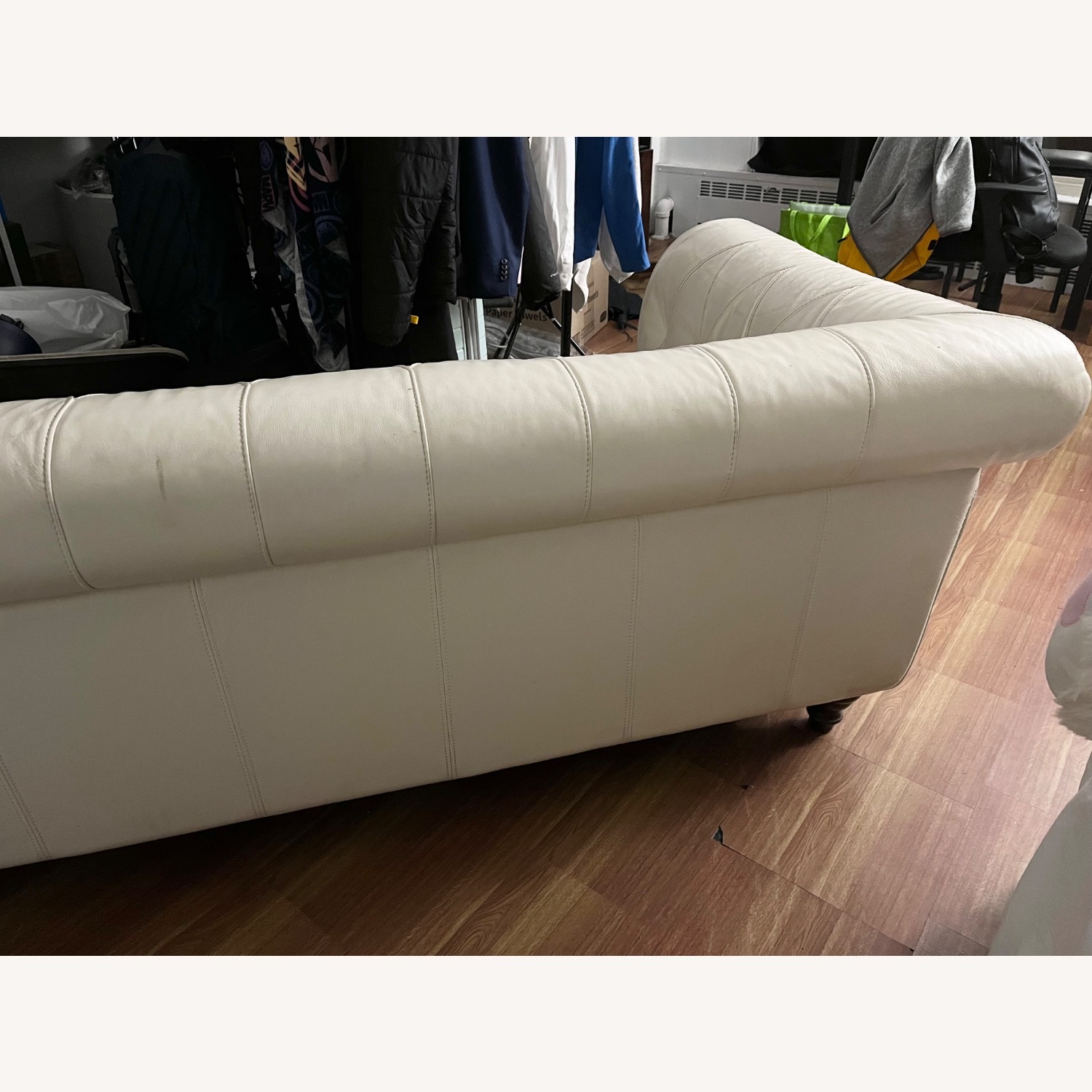 Natural Leather 3+ Seater Sofa - image-4