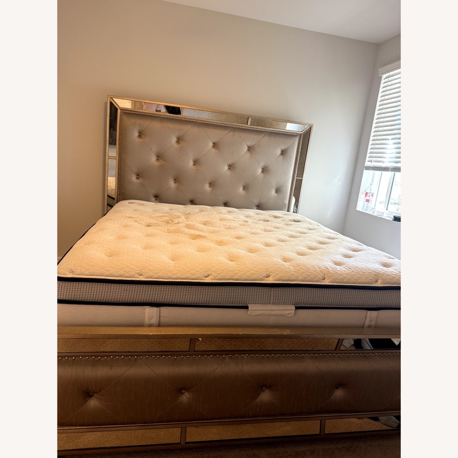 Z Gallerie King Bed - image-3