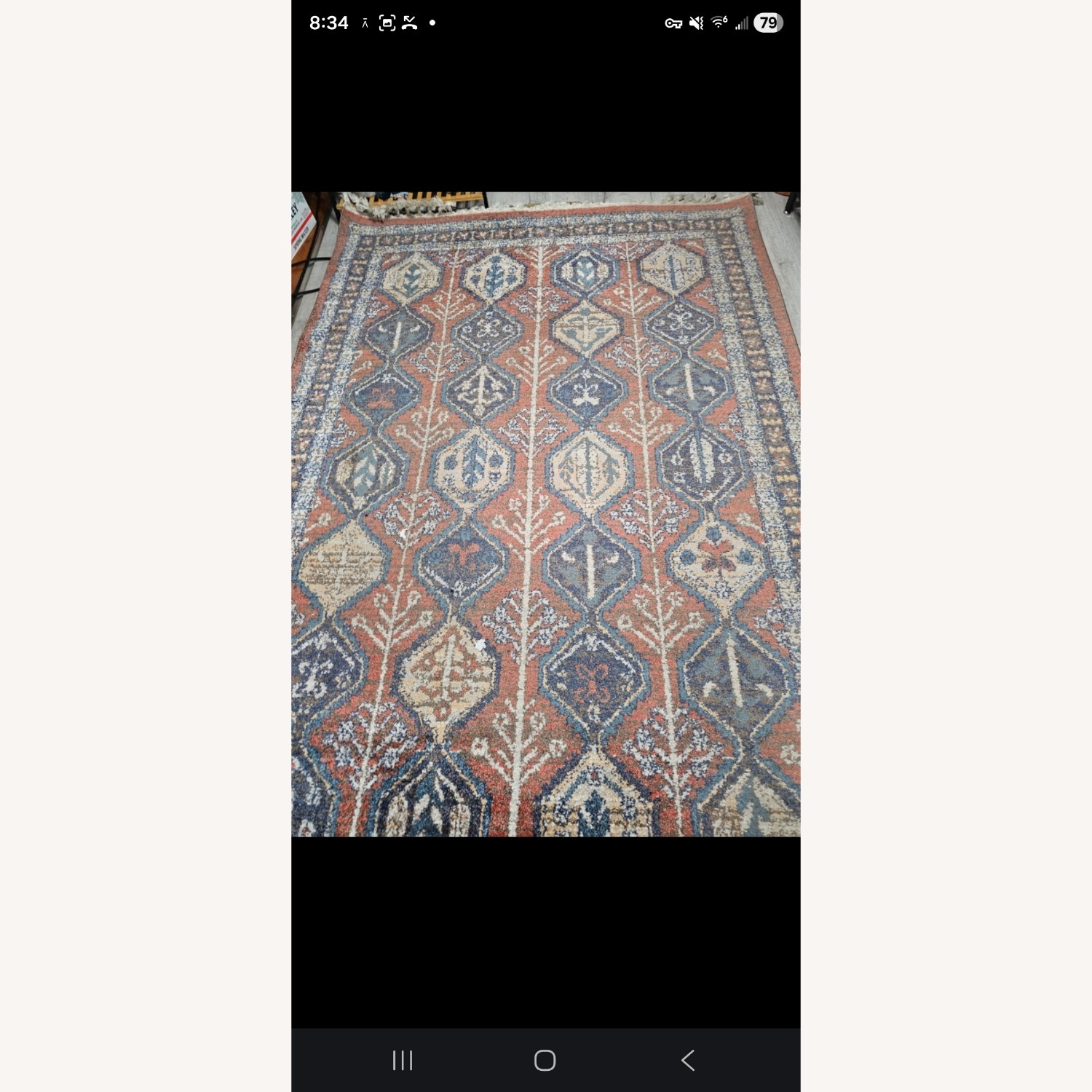 6' x 9' Rust Red Rug  - image-6