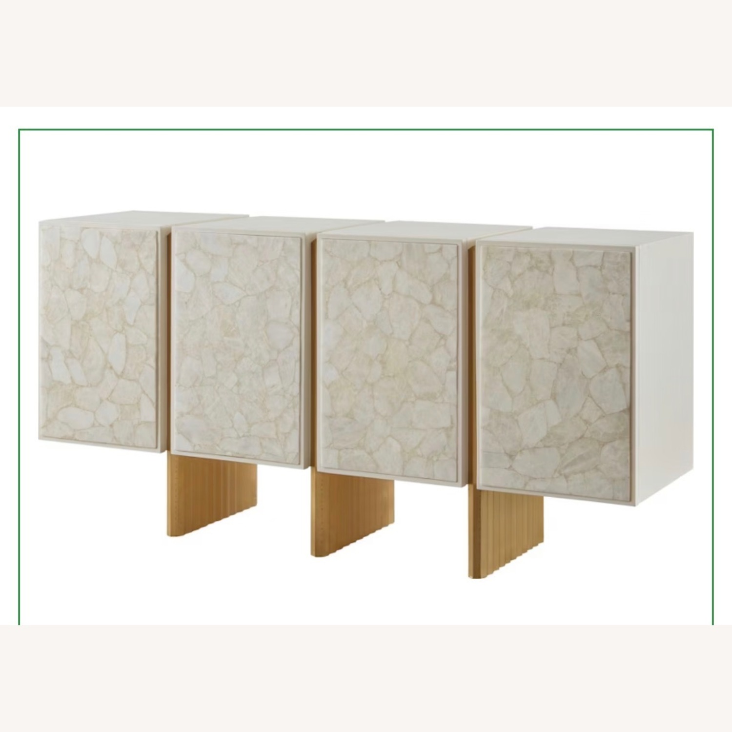 Baker Furniture Natural Marble Sideboard - image-1